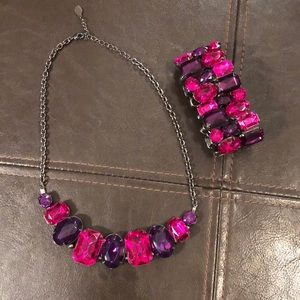 Aldo necklace and bracelet